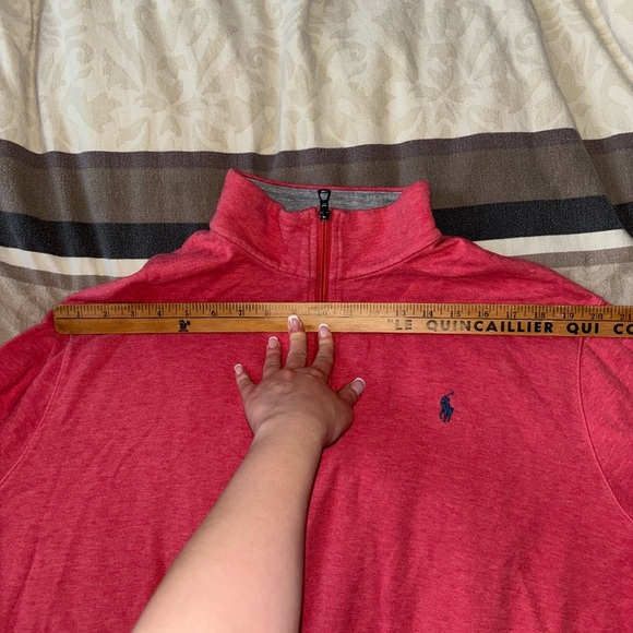 Polo Ralph Lauren - Jersey Quarter-Zip Sweater - Picture 14 of 15